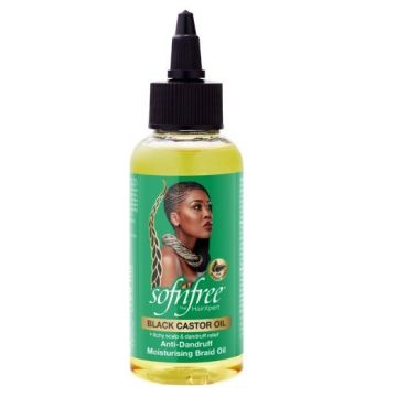 Sof n'free Black Castor Oil Braid Oil 100ml