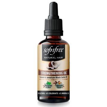 Sofn’Free Rosemary and Mint Strengthening Oil with Coconut 50ml
