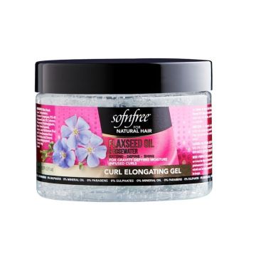 Sof'n Free for Natural Hair Flaxseed Oil & Rosewater Curl Gel 325ml