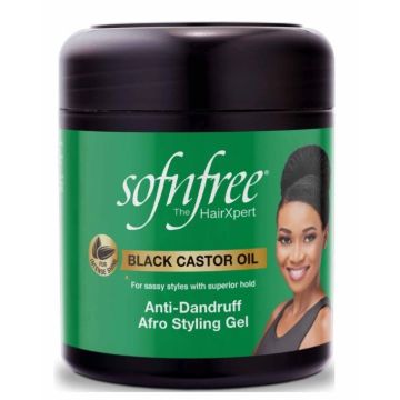 Sof n'free Styling Gel Black Castor Oil 500ml