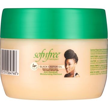 Sof n'free Black Castor Oil Anti-Dandruff Hairfood 250ml