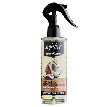 Sofn’free Coconut & Jamaican Black Everyday Curl Refresher Spray 240ml