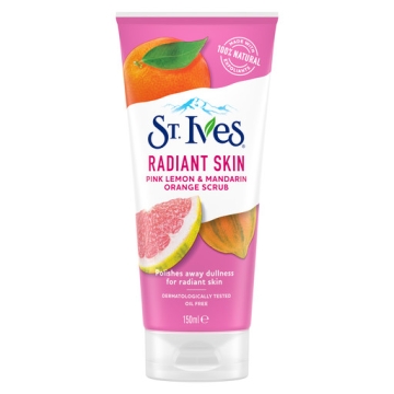 ST. Ives Radiant Skin Pink Lemon & Mandarin Orange Scrub 150ml