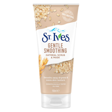 ST. Ives Gentle Smoothing Oatmeal Scrub & Mask 150ml tube
