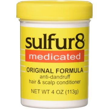 Sulfur8 Medicated Anti Deandruff Hair & Scalp Conditioner 4oz