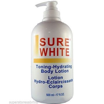 Sure White Lightening Hydrating Body Lotion 500ml verpakking