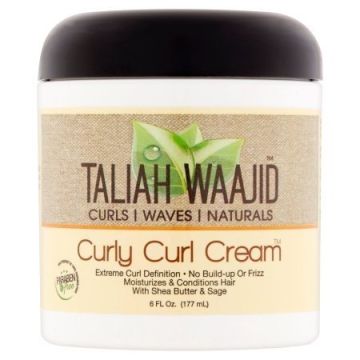 Taliah Waajid Curly Curl Cream 177 ml voor gedefinieerde krullen