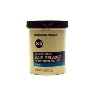 TCB No Base Creme Hair Relaxer Super 222 ml