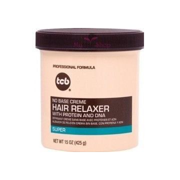 TCB No Base Creme Hair Relaxer Super 425 g verpakking