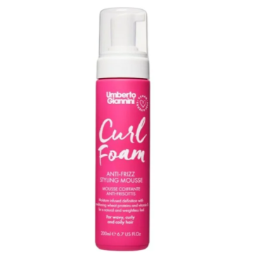 Umberto Giannini Curl Foam Anti-Frizz Styling Mousse 200ml