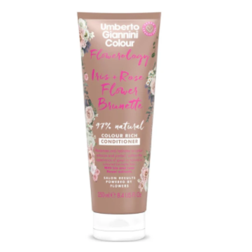 Umberto Giannini Flowerology Iris + Rose Flower Vegan Brunette Conditioner 8.4oz