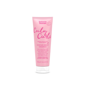 Umberto Giannini Coily Curls Moisture Sulphate Free Gentle Vegan Shampoo 8.4oz