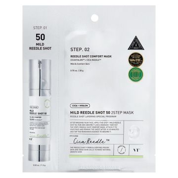 VT Cosmetics Mild Reedle Shot 50 2-Step Mask