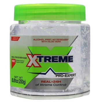 Xtreme Professional Styling Gel  - Clear Jar 250gr