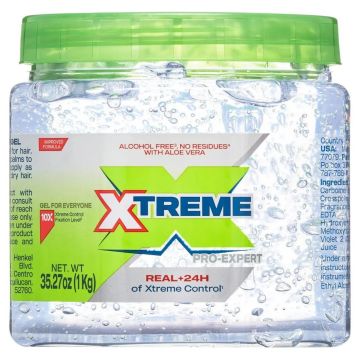 Xtreme Professional Styling Gel  - Jumbo Clear Jar 1000gr