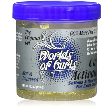 World of Curls Curl Activator voor extra droog haar 16 oz