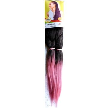 X-Pression Ultra Braid T1B-Vintage Rose 46 inches