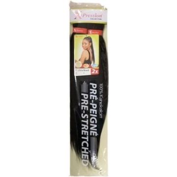 X-Pression Pre-Stretched Braid 1 voor vlechten