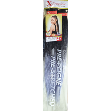 X-Pression Pre-Stretched Braid T1B-PeriWinkel haar vlecht