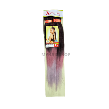 X-Pression Pre-Stretched Braid in Om-Rose Lilac