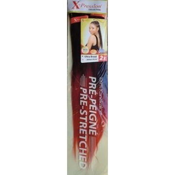X-Pression Pre-Stretched Braid Om-Apple Mango