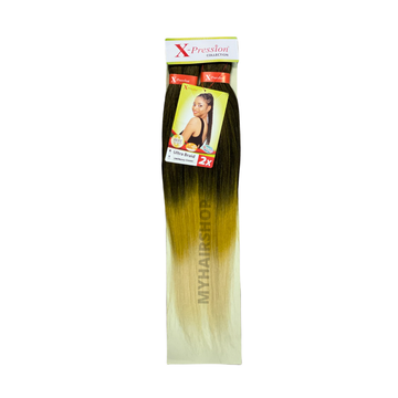 X-Pression Pre-Stretched Braid Om-Honey Cream