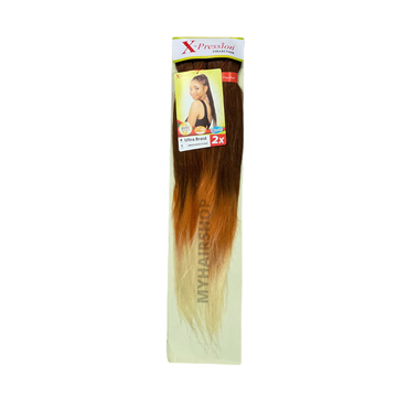 X-Pression Pre-Stretched Braid Om-Cinnamon Cream