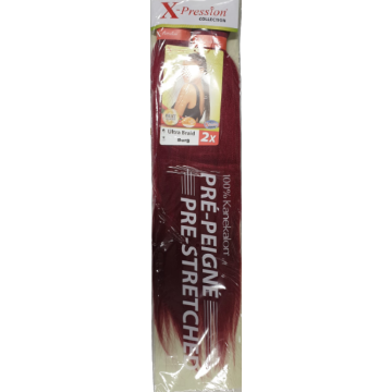 X-Pression Pre-Stretched Braid Burg afbeelding