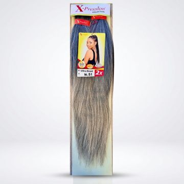 X-Pression Pre-Stretched Braid 2X 46 Inches #M51