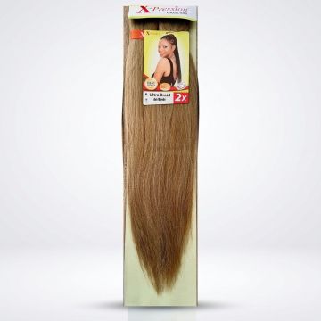 X-Pression Pre-Stretched Braid 2X 46 Inches in Ash Blonde