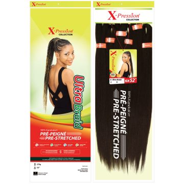 X-Pression Pre-Stretched Braid 6X 52 Inches