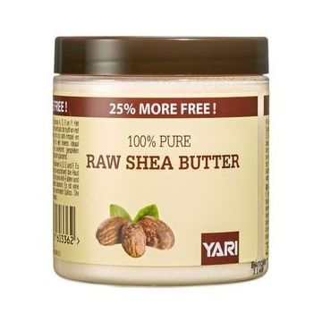 Yari 100% Pure Raw Shea Butter 250ml verpakking
