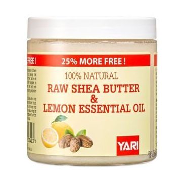 Yari 100% Raw Shea Butter & Lemon Oil 250ml