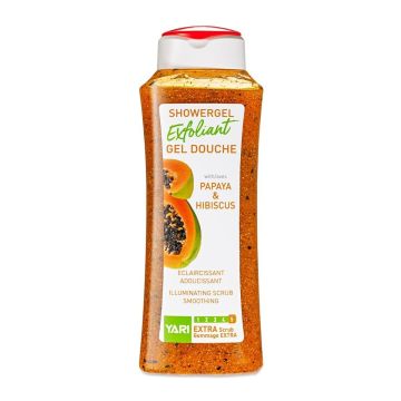 Yari Exfoliant Showergel met papaya en hibiscus 500ml