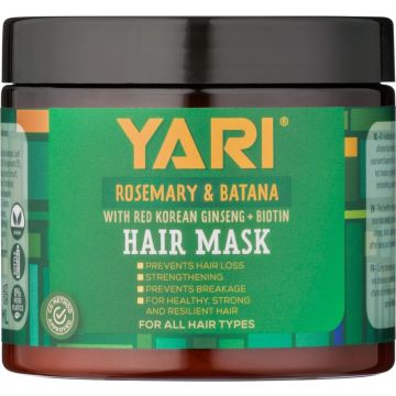 Yari Rosemary & Batana Mask 400ml verpakking
