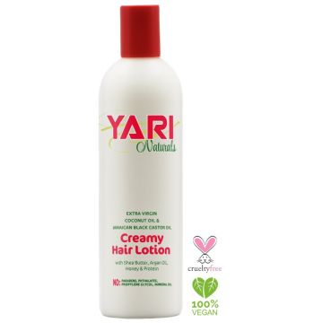Yari Naturals Creamy Hair Lotion 375 ml verpakking